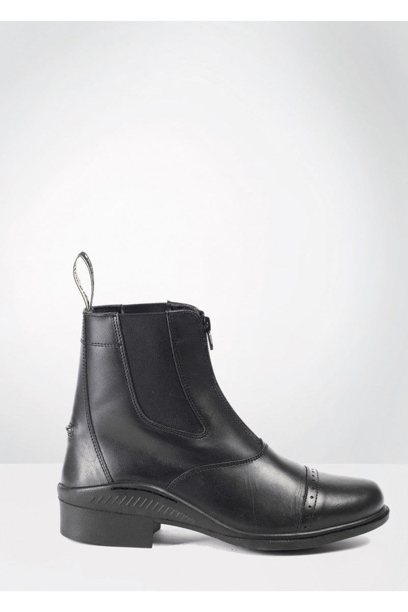 Brogini Tivoli Zipped Boots in Black