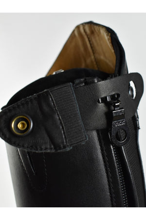 Brogini Florence Vogue Croc Boot in Black