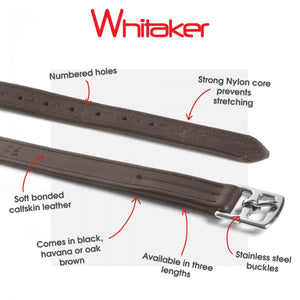 JOHN WHITAKER BONDED STIRRUP LEATHERS