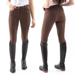 Clayton Ladies Breeches With Silicone Grip Knee Patches